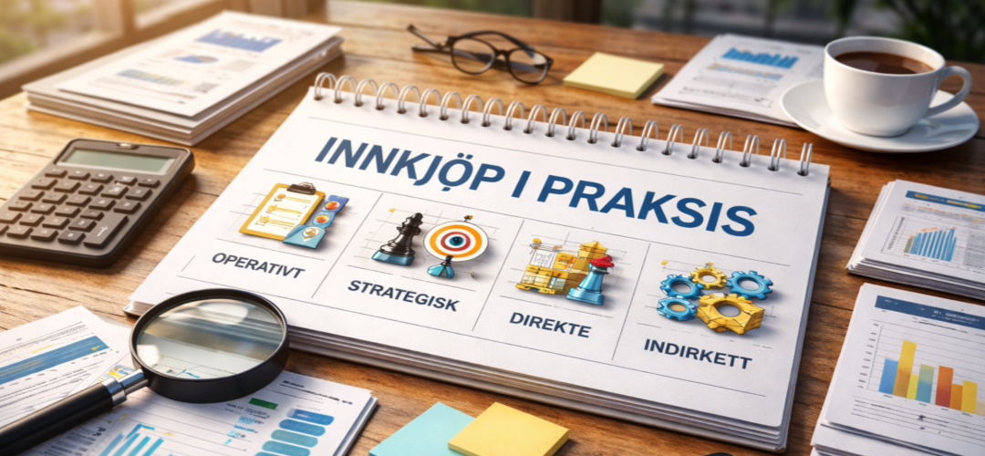 Innkjøp i praksis – operativt og strategisk innkjøp, direkte og indirekte forklart